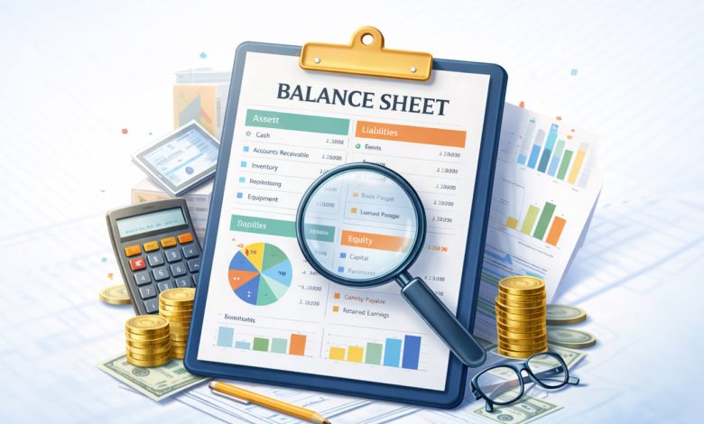 ترازنامه یا balance sheet چیست